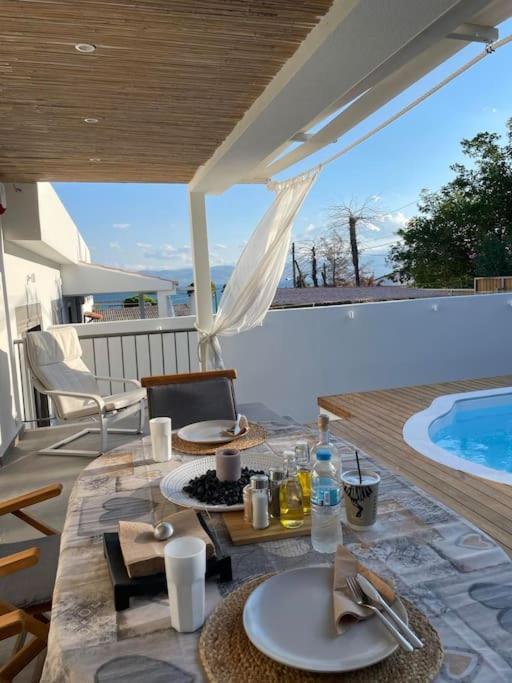 Μοντέρνα Εξοχική Μονοκατοικία Με Ιδιωτική Πισίνα! Khalkoutsion Экстерьер фото